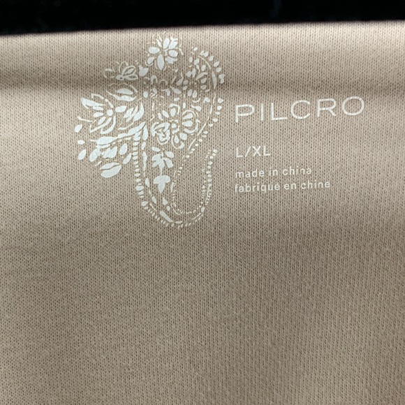 Anthropologie Pilcro Aubrey Draped Cardigan Open Front Beige Size L/XL - Picture 12 of 14